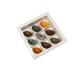 Luxe bonbon doos a 9 stuks.